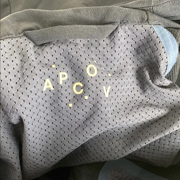 A.P.C. X Outdoor Voices Soft Shell Men’s Jacket Size Small Navy